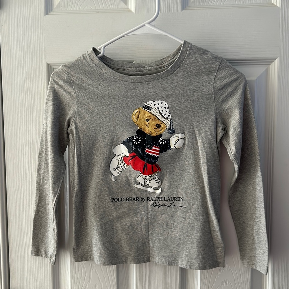 Polo Ralph Lauren Ice Skate Bear Top - Picture 1 of 7